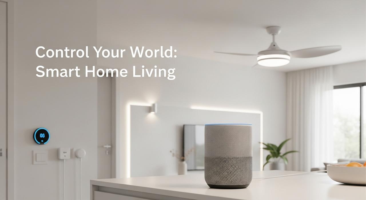 The fan-light in the house will now listen to you! A few words about smart home